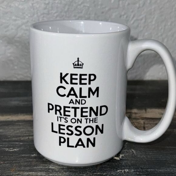 Set Of 2 "Keep Calm" Themed Mugs - Picture 2 of 14